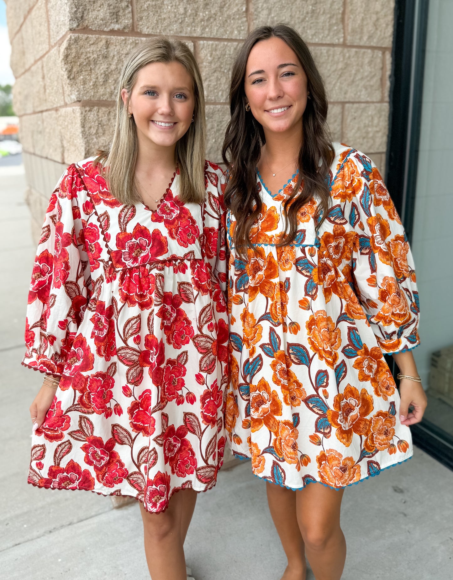 Fall Florals Dress