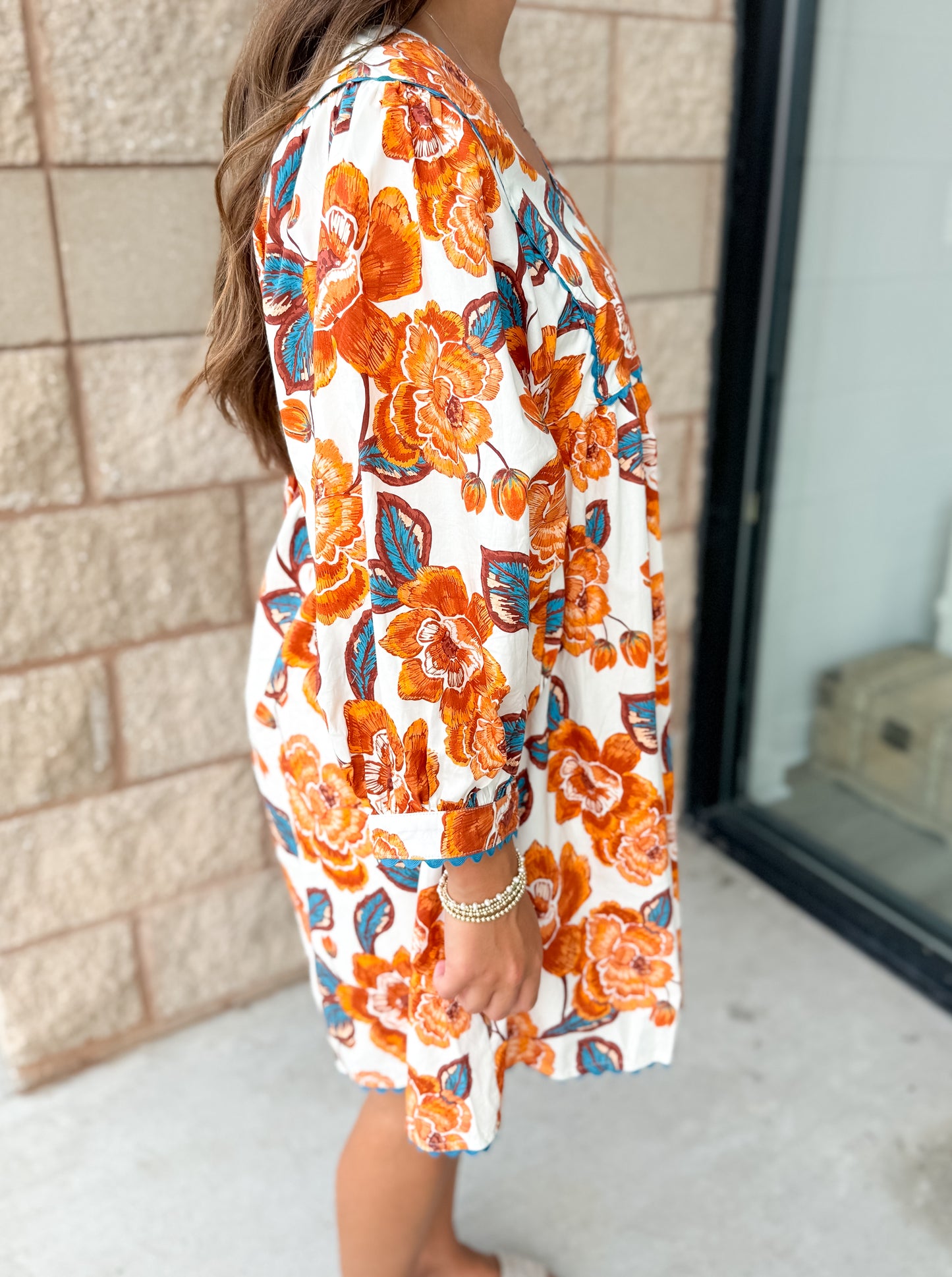 Fall Florals Dress