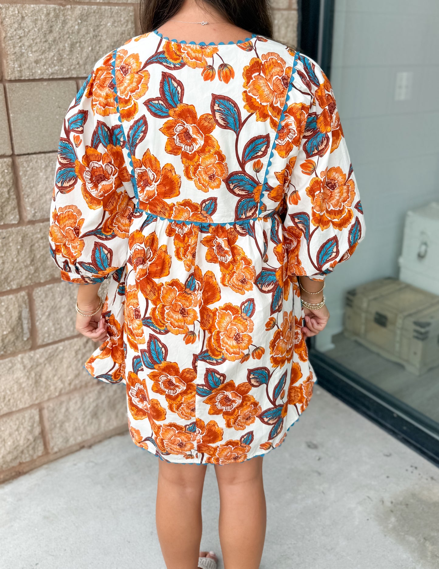 Fall Florals Dress