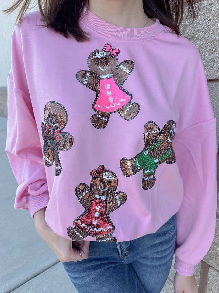 Simply Southern Crewneck Gingerbread