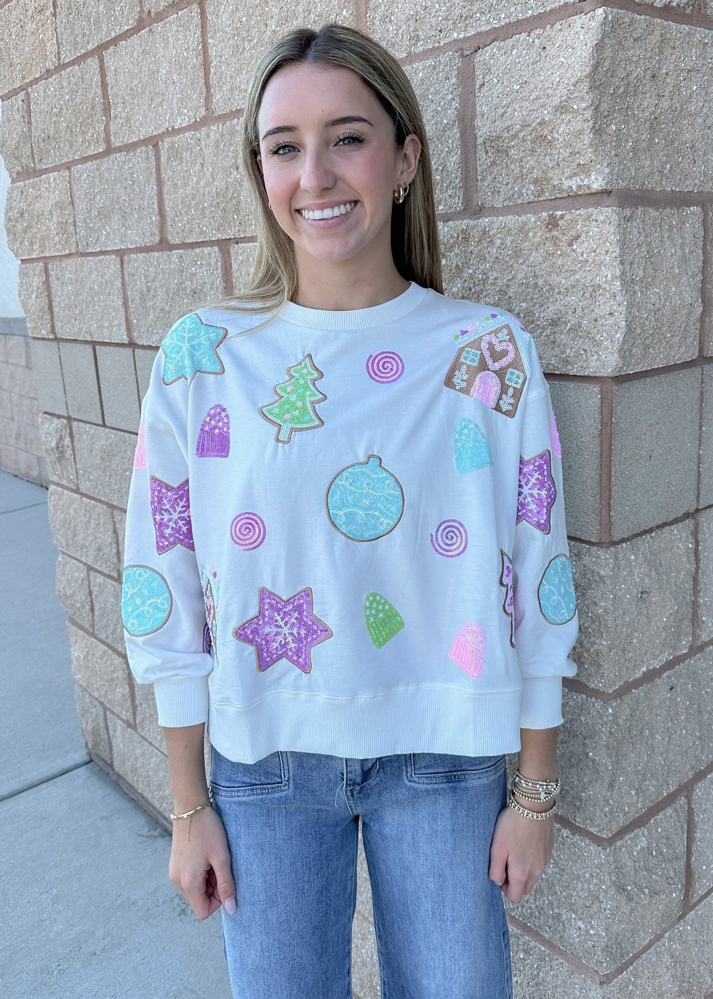 Millie Gingerbread Sweatshirt