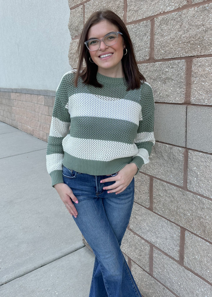 Broadbeach Stripe Sweater