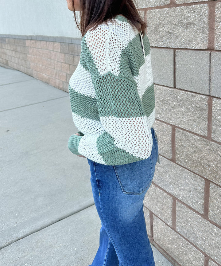 Broadbeach Stripe Sweater