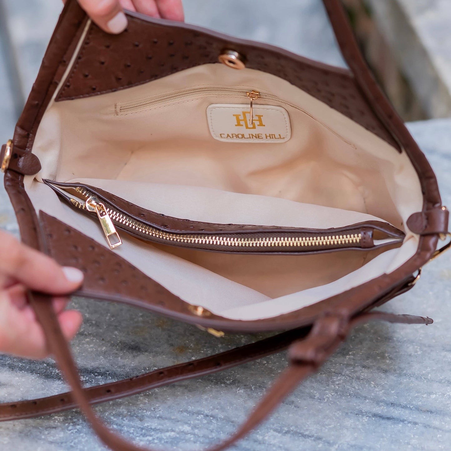 CH Pierce Mini Tote Chocolate EO