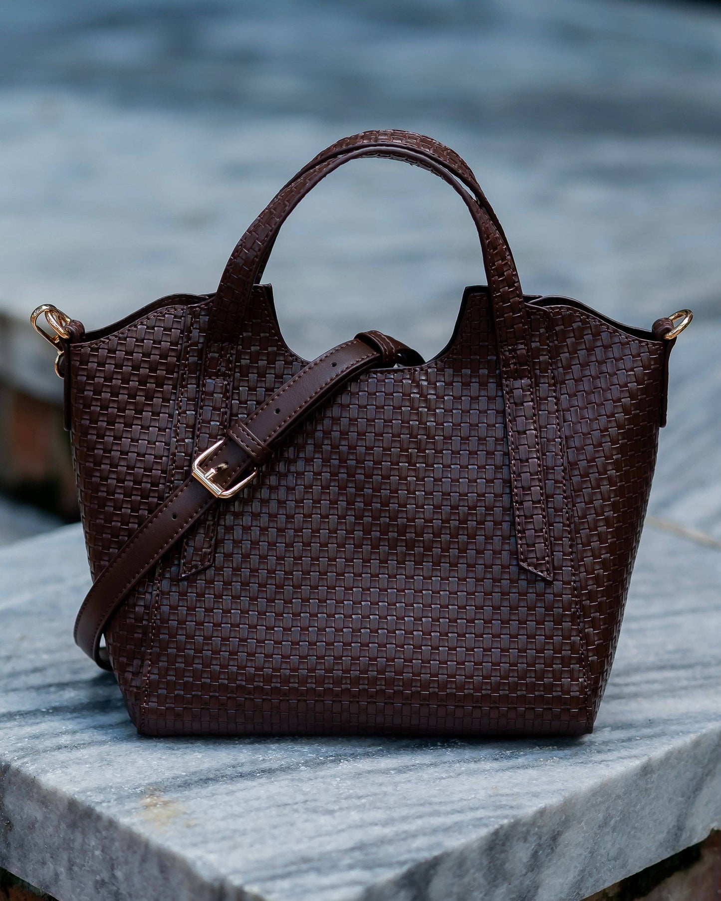 CH Kendall Mini Tote Chocolate BW