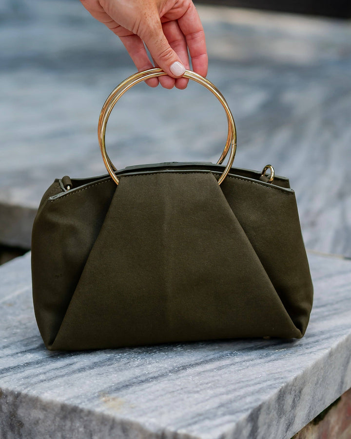 CH Brooks Bag with Rings Olive S