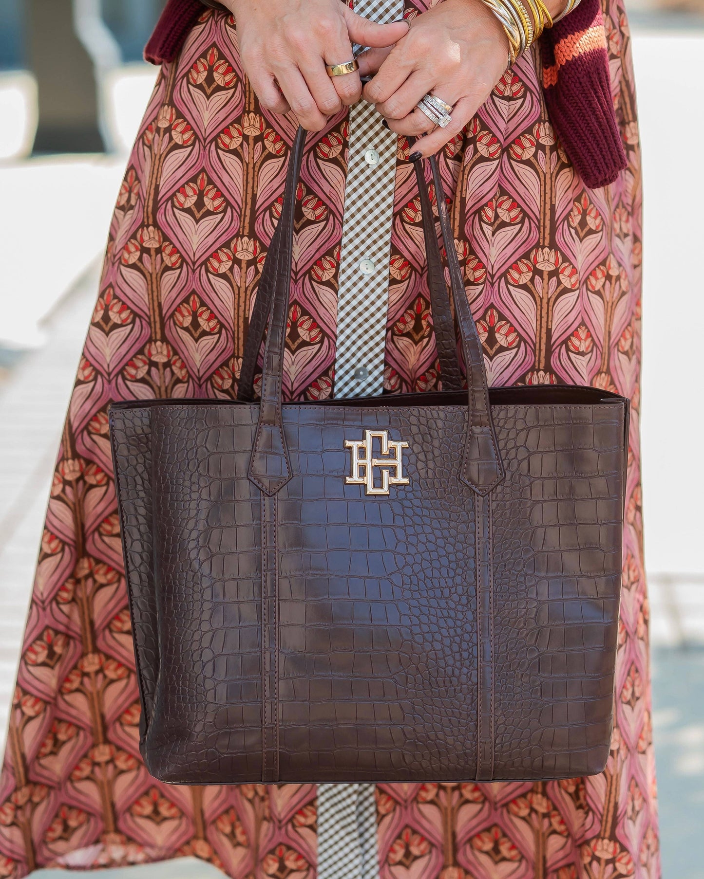 CH Heath Tote Bag Chocolate EC