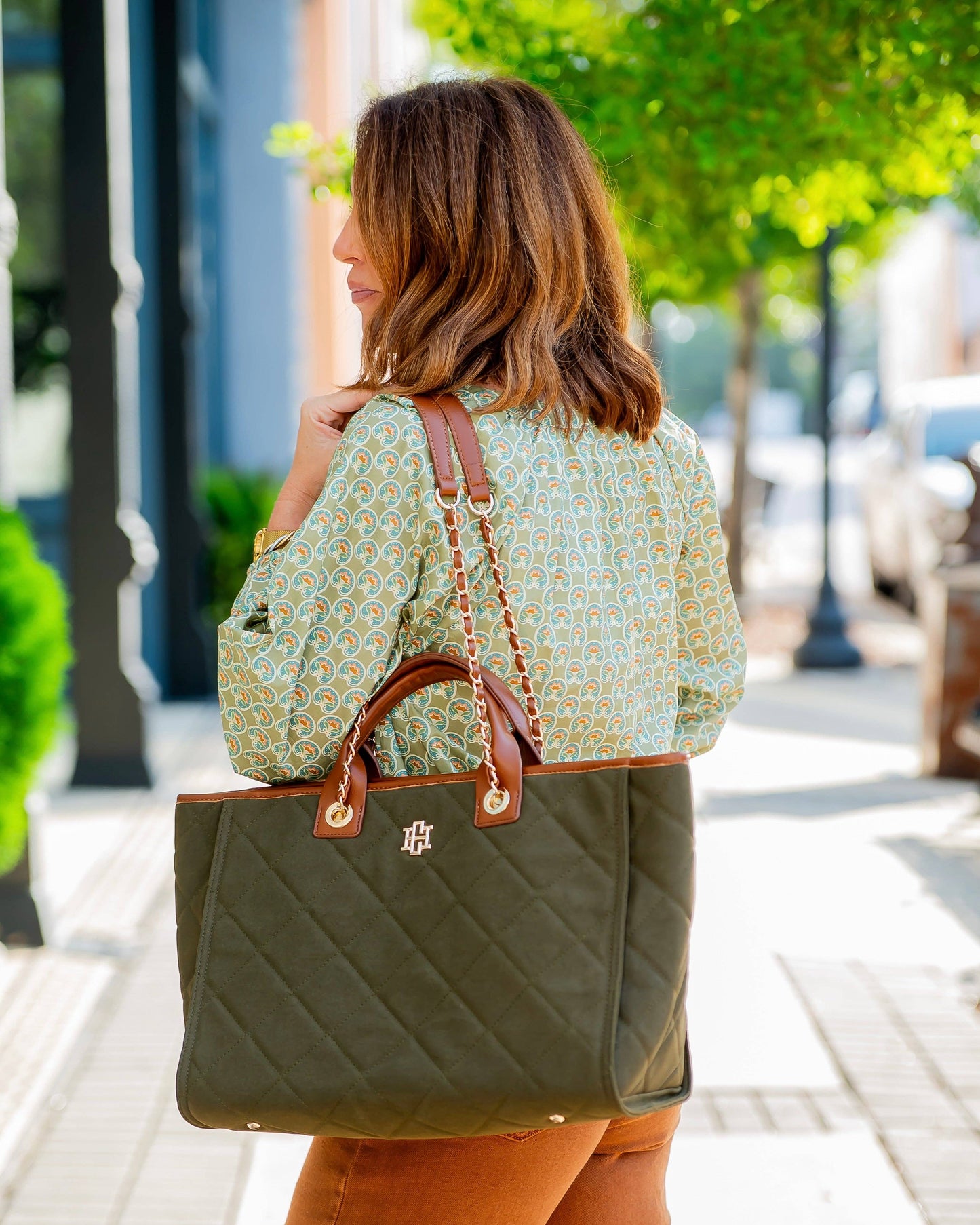 CH Missy Tote Olive S LD