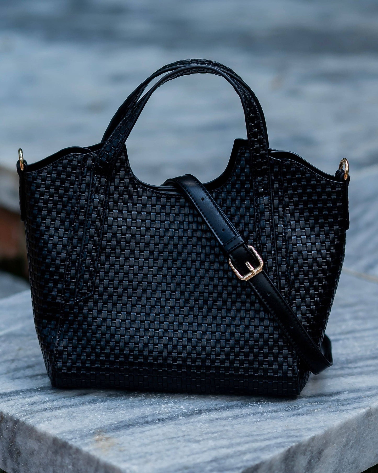 CH Kendall Mini Tote Black BW