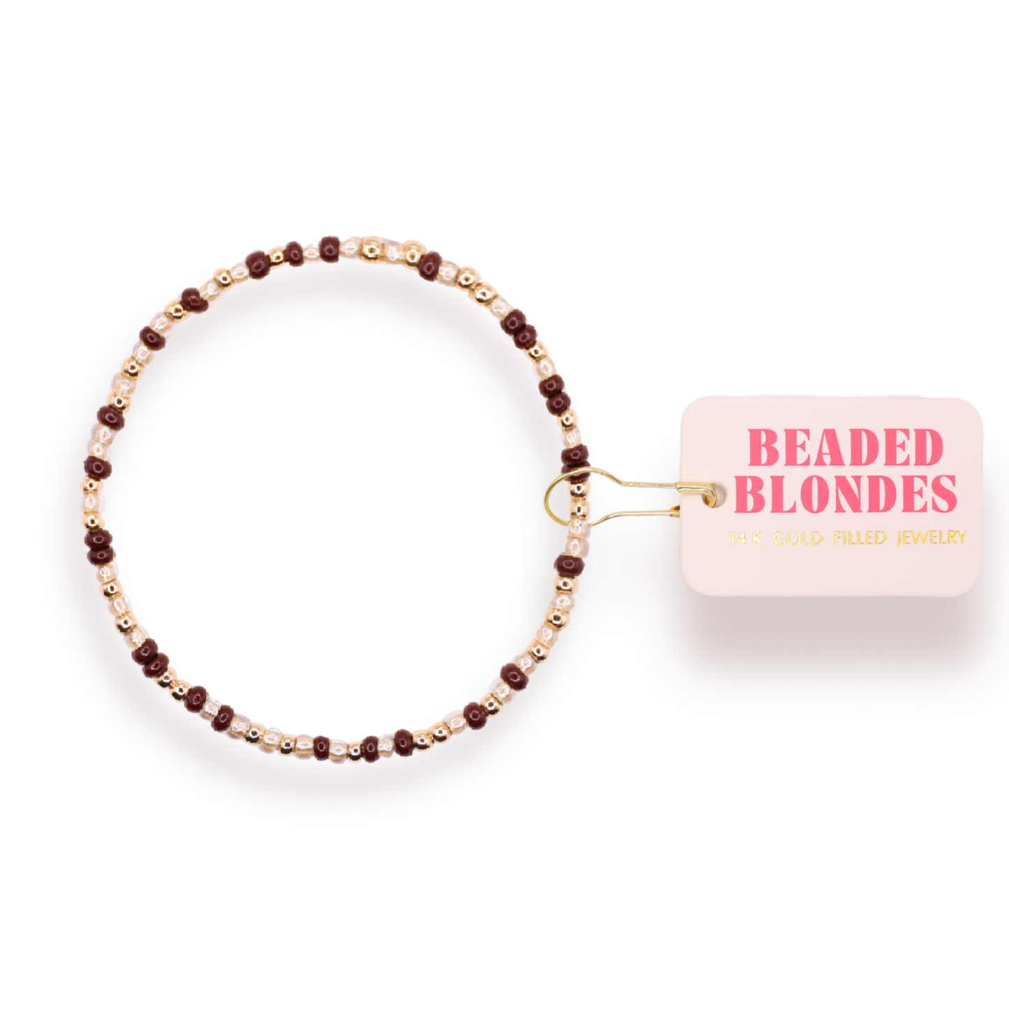 Cinnamon Spice Sprinkle Bracelet: Standard 6.75 inch