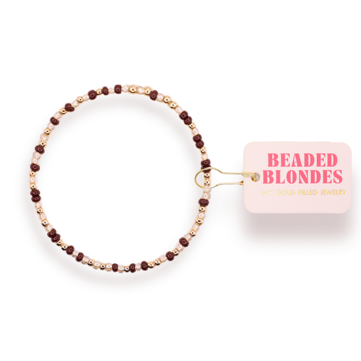 Cinnamon Spice Sprinkle Bracelet: Standard 6.75 inch