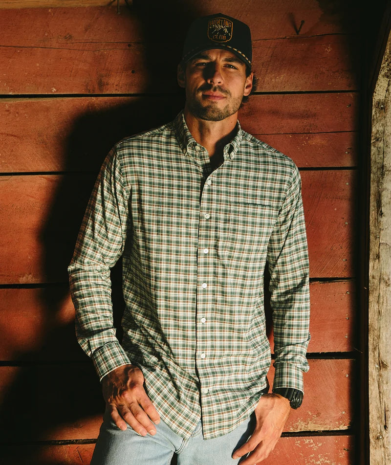 SSCO Men’s Huntington Plaid LS Button Down - Alpine