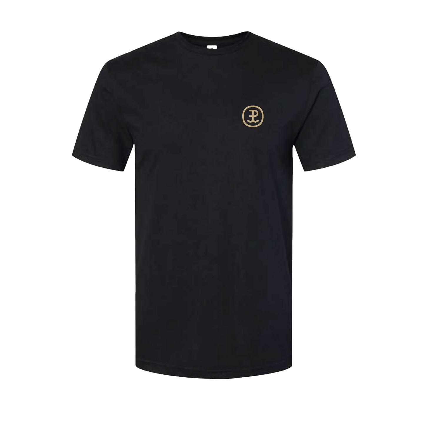 Poncho Men’s Cowboy Moon S/S T-Shirt - Black
