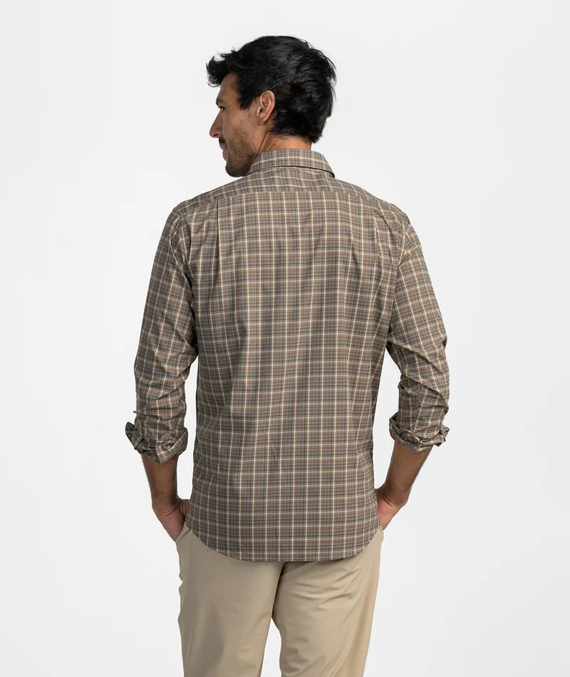 SSCO Men’s Ridgeline Plaid LS Button Down - Timber