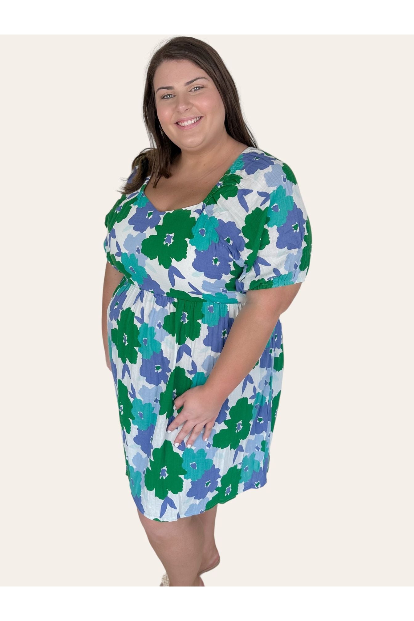 Sweeten The Day Bailey Dress - Blue