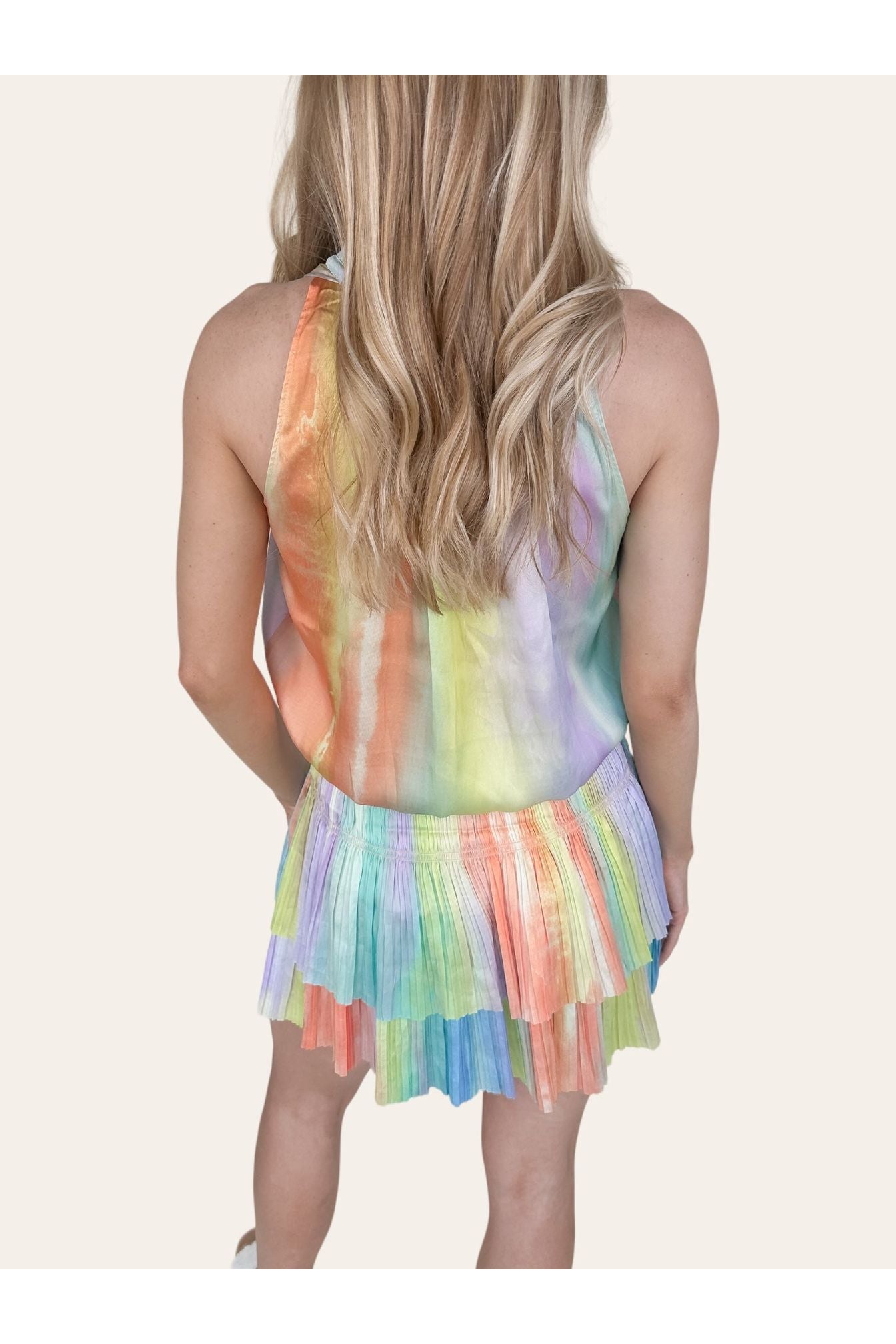 Summer Skirt Dress: Stripe