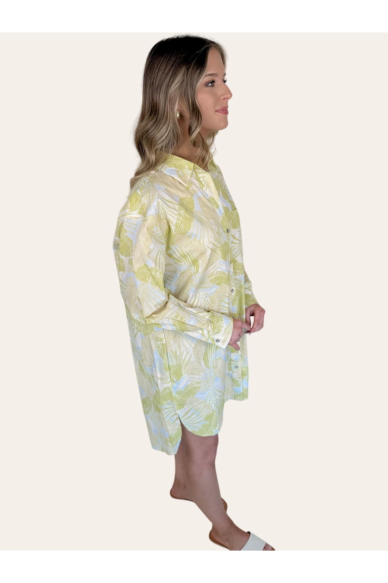 Palms Away Dress