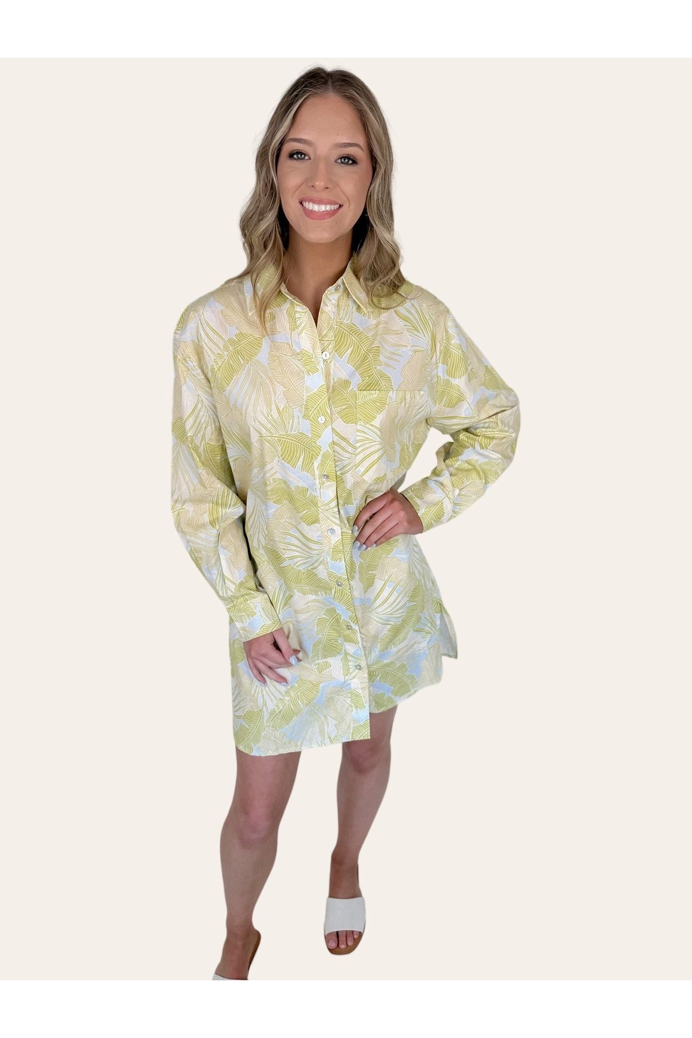 Palms Away Dress
