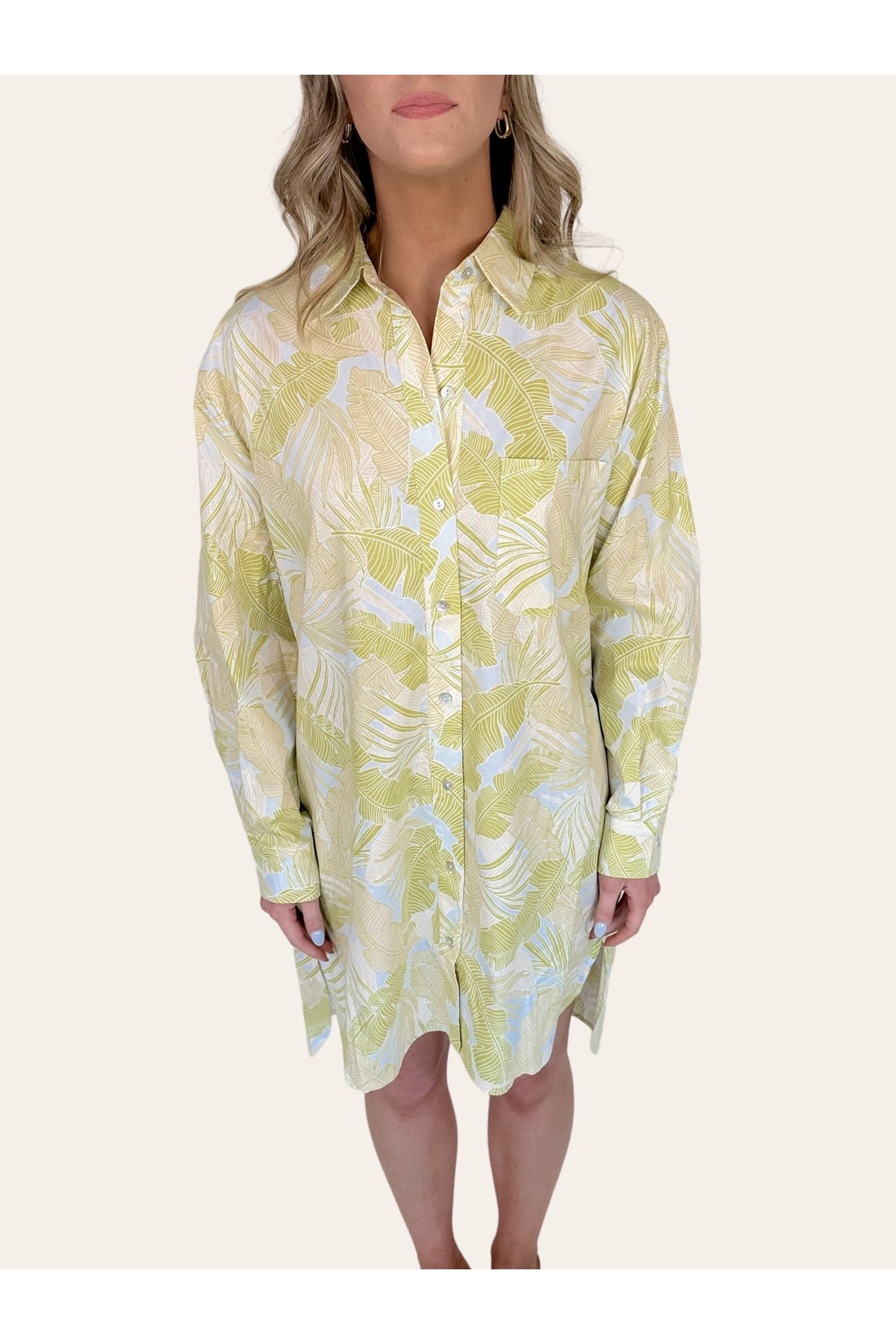 Palms Away Dress